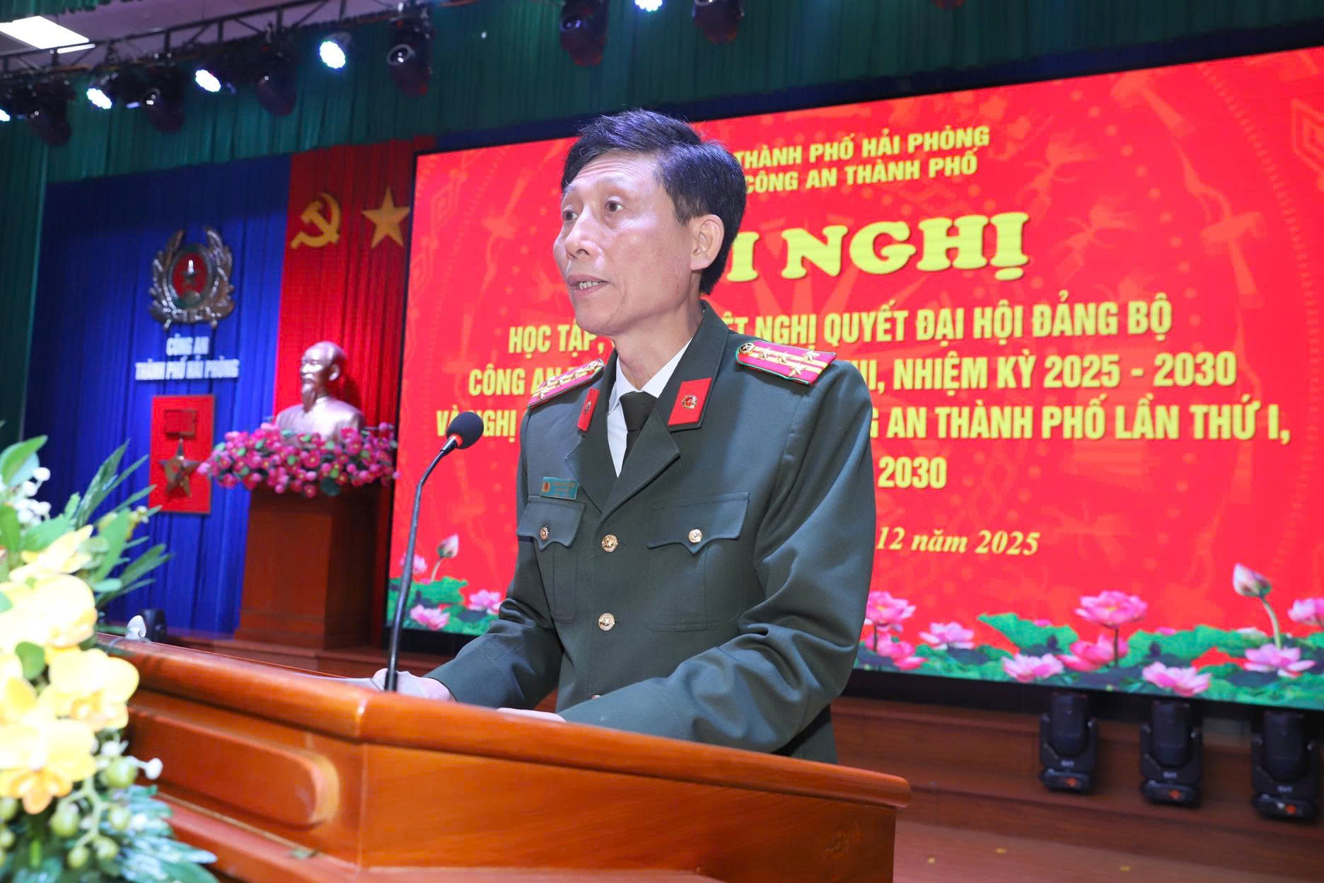 Học tập, quán triệt Nghị quyết Đại hội đại biểu Đảng bộ Công an Trung ương lần thứ VIII và Nghị quyết Đại hội đại biểu Đảng bộ CATP Hải Phòng lần thứ I, nhiệm kỳ 2025 – 2030